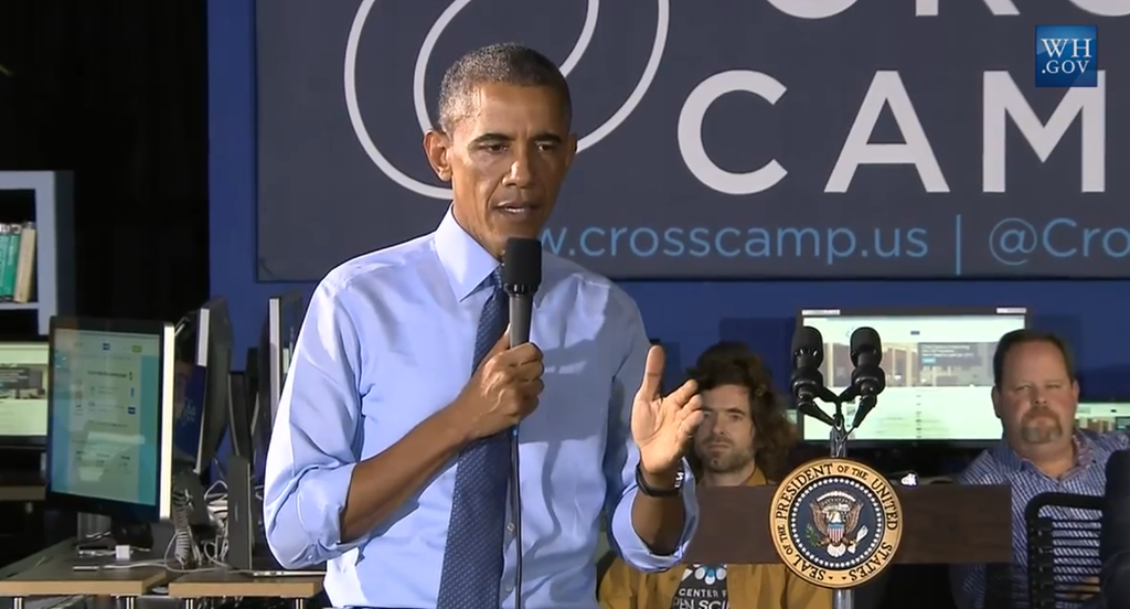 President Obama speaking on net neutrality