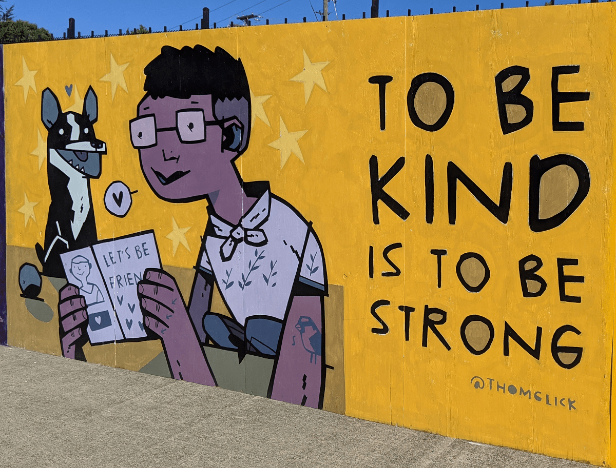 To be kind is to be strong