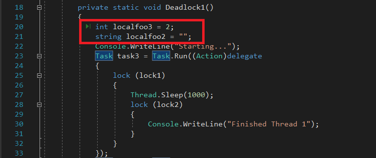 Improved local variable names for int and string