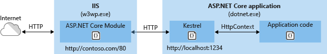 ASP.NET Core Module Architecture