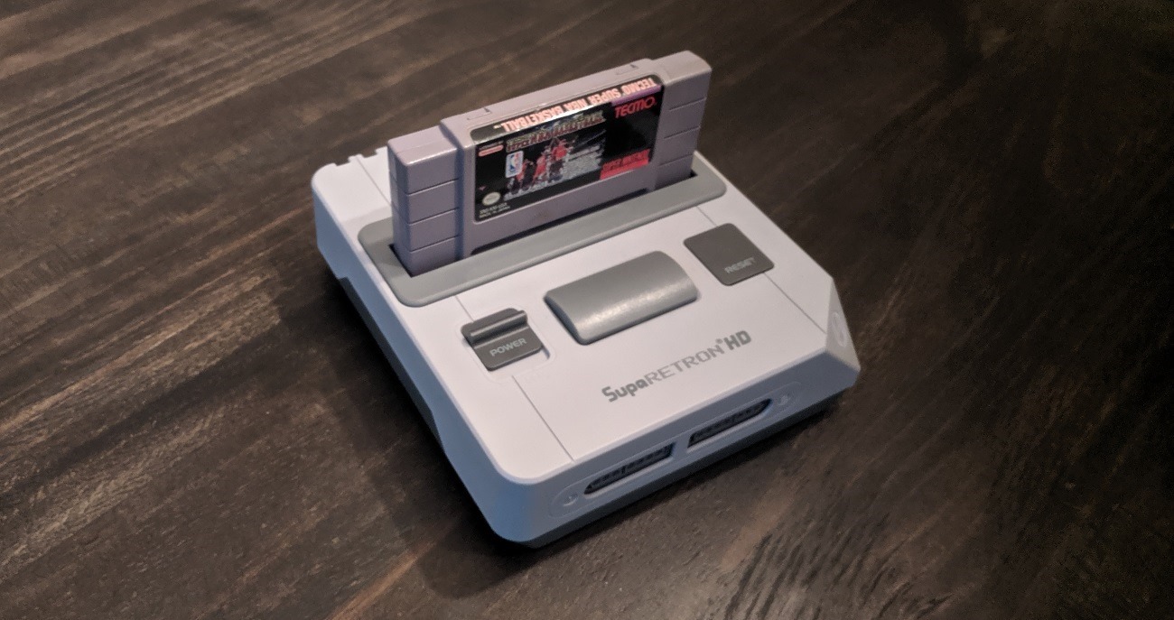 Hyperkin Super Retron HD with Tecmo Super NBA