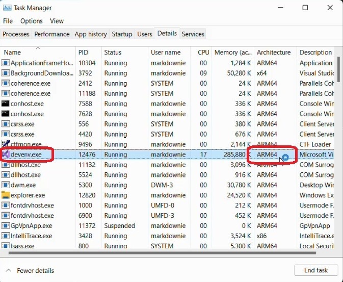 devenv-task-manager-arm64-process