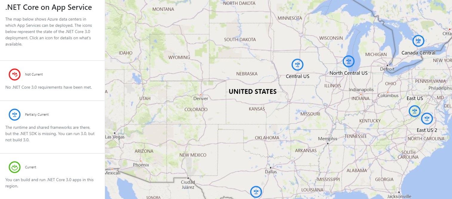 .NET Core on App Serrice Map .NET Core on App Serrice Map