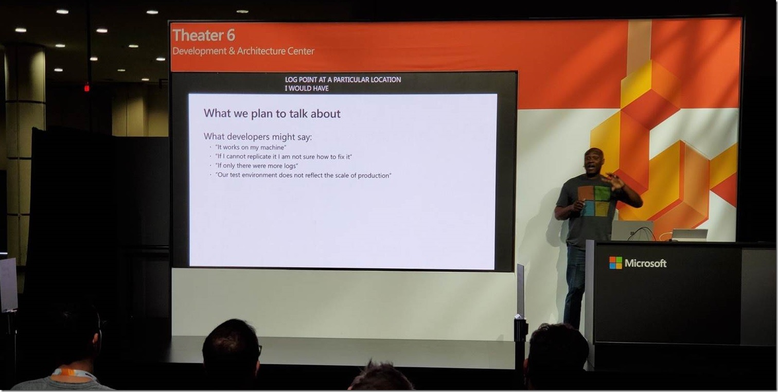 First tech talk at Ignite My first tech talk Ignite 2019. Me on stage.