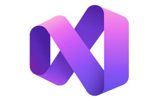 Visual Studio logo on a white background