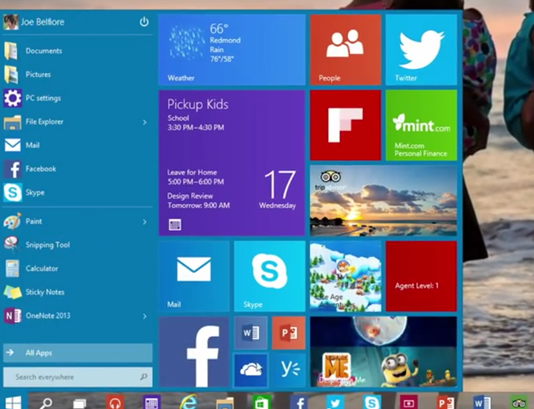 startmenu