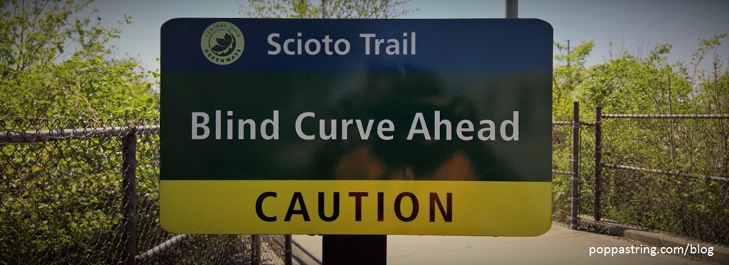 Scioto Trail, Columbus Ohio (Blind Curve)