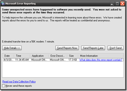 microsoft error reporting mac microsoft error reporting mac